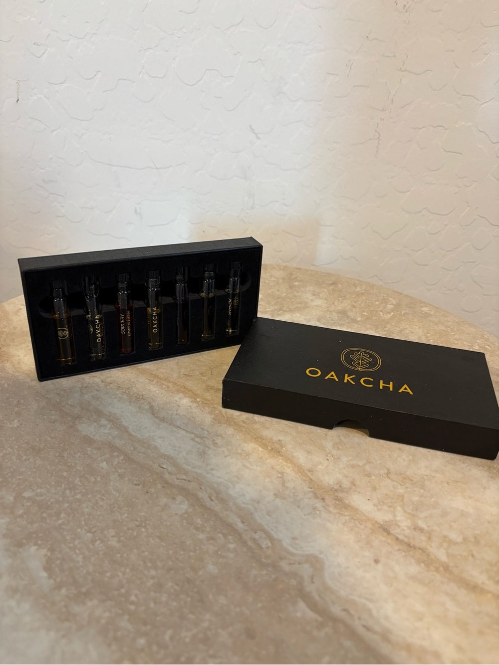Oakcha Signature Sample Perfume Vial Set – Black